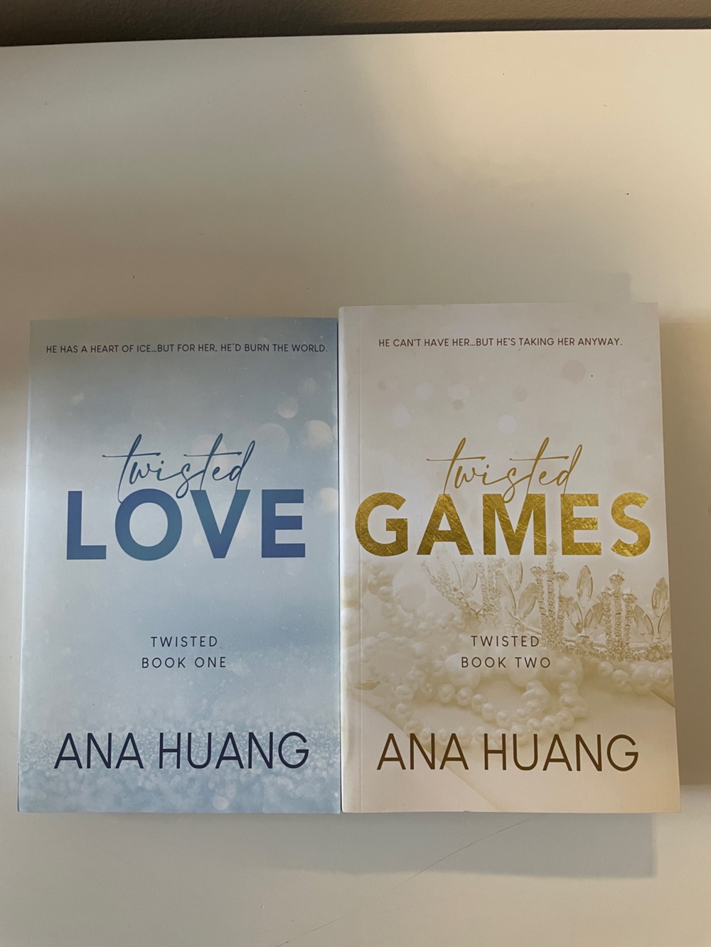 Twisted Love & Twisted Games Paperback Set - By Ana Huang